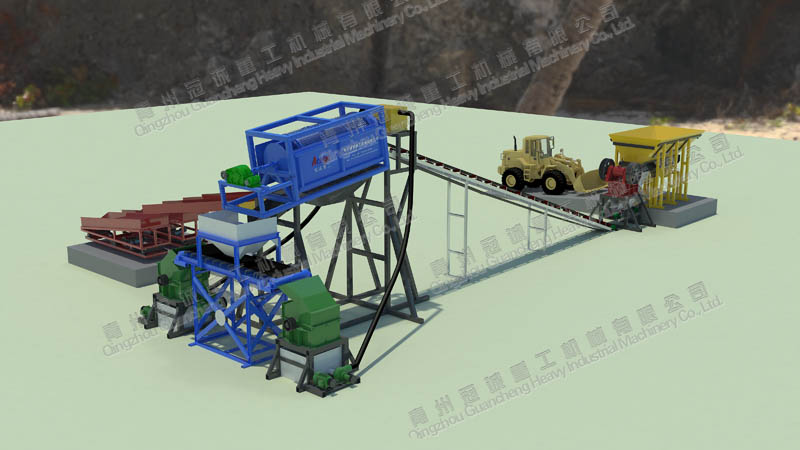 選礦設備生產(chǎn)線