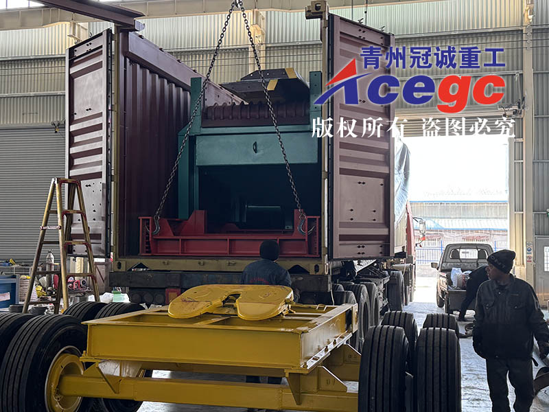 移動重選設(shè)備出口發(fā)貨